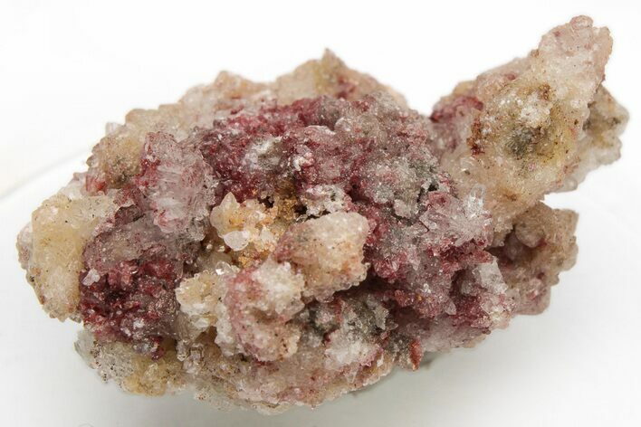 Quartz and Calcite with Metacinnabar Inclusions - Cocineras Mine #225090